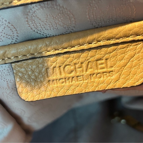 Vintage Michael Kors Fulton Large Brown Leather Shoulder Bag - Picture 7 of 15